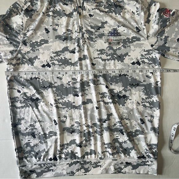 Folds of honor Quick Trip 500 Atlanta speed way long sleeve pullover size large - Picture 5 of 11